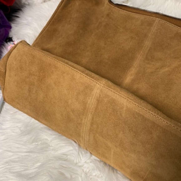 NEW Large Tan suede Hobo bag - Picture 4 of 7